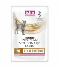 Purina NF Renal Function ветеринарная диета консервы для кошек при патологии почек с лососем пауч 85 гр. 