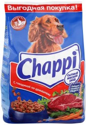Chappi сухой корм для собак с говядиной по-домашнему с овощами и травами 600 гр. 