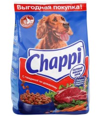 Chappi сухой корм для собак с говядиной по-домашнему с овощами и травами 600 гр. 