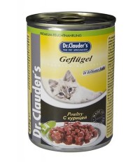 Dr.Clauder’s консервы для кошек с курицей 415 гр. 