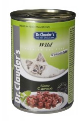 Dr.Clauder’s консервы для кошек с дичью 415 гр. 