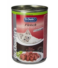 Dr.Clauder’s консервы для кошек с мясом 415 гр. 