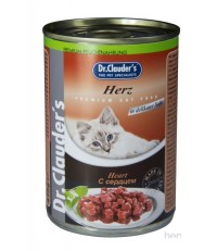 Dr.Clauder’s консервы для кошек с сердцем 415 гр. 