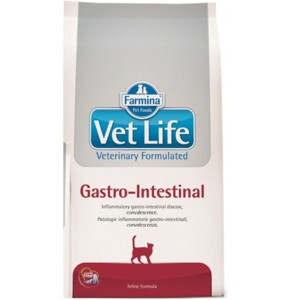 Farmina Vet Life Gastrointestinal сухой корм для кошек гастроинтестинал 400 гр. 