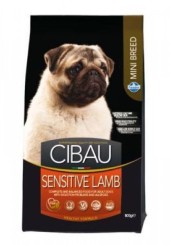 Cibau mini breed sensitive lamb сухой корм для взрослых собак мини пород с ягненком 800 гр.