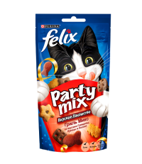 Felix Party mix лакомство для кошек гриль микс 60 гр.