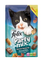 Felix Party mix лакомство для кошек морской микс 20 гр.