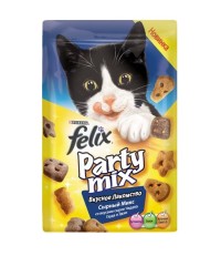 Felix Party mix лакомство для кошек сырный микс 20 гр.