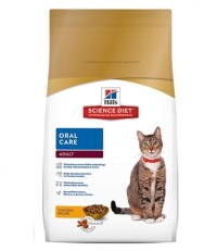 Hill's Adult Oral Care сухой корм для кошек для гигиены полости рта 1,5 кг. 