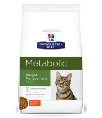 Hill's Metabolic Weight Managment сухой корм для кошек для снижения веса 4 кг. 