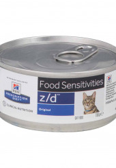 Hill's z/d Food Sensitivities консервы для кошек при аллергии 156 гр. 