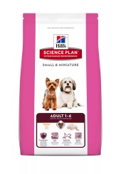 Hill's Adult Small&Miniature сухой корм для взрослых собак мелких и миниатюрных пород 6,5 кг. 