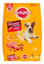 Pedigree сухой корм для собак маленьких пород 2,2 кг.