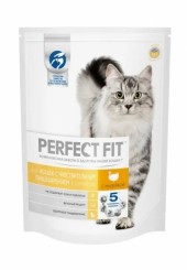 Перфект Фит сухой корм для кошек с чувствительным пищеварением с индейкой 190 гр.
