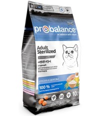 Probalance Adult Sterilized сухой корм для стерилизованных кошек 10 кг. 