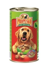Propesko для собак с говядиной, кроликом, и макаронами 1240 гр.