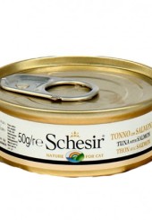 Schesir консервы для кошек с тунцом и лососем 50 гр.